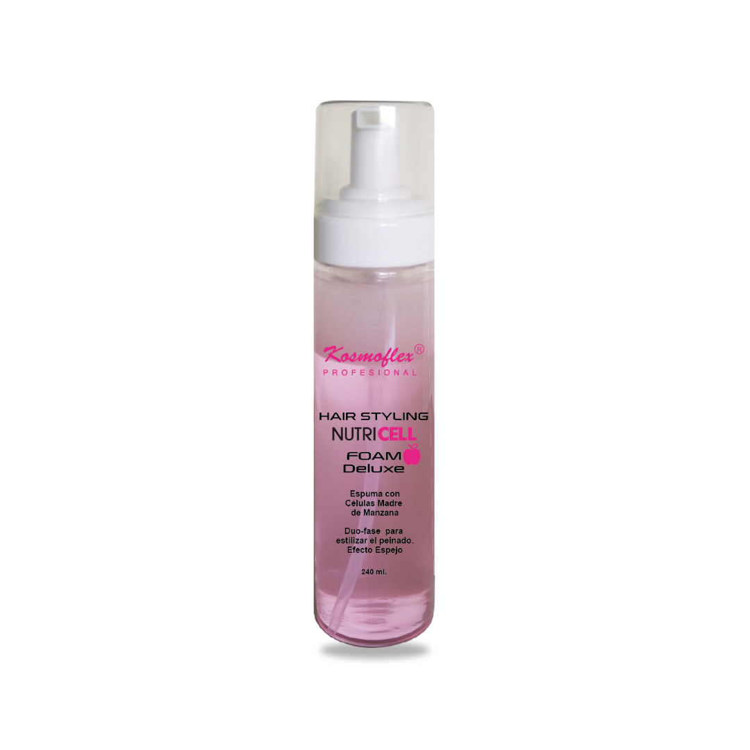 Nutricell Foam Deluxe – Espuma Capilar con Efecto Espejo | 240 ml
